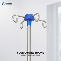 Chariot d'endoscopie pour bronchoscopie avec support de moniteur VESA, double plateau et roulettes, pour salle d'endoscopie hospitalière, vente en gros, OEM
