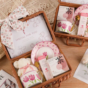 Anneler günü öz bakım promosyon hediye seti havlu parfüm mum kupa battaniye kadınlar kişiselleştirilmiş lüks Spa gevşeme naylon - Product Image 3