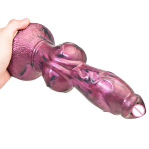 Juguetes Sexuales para Hombres, Pene Artificial, Dildo Enorme, de Goma y Silicona, Realista, con Forma de Animal, Dildo con Nudo de Perro para Mujeres - Product Image 4