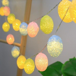 <span class=keywords><strong>Led</strong></span> phục sinh gạo trứng Ánh sáng chuỗi phòng trẻ em kỳ nghỉ pin ánh sáng bé phòng trang trí bầu không khí trang trí chuỗi đèn - Product Image 3