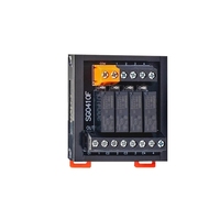 Module de combinaison de relais Rail Din 4/6/8 voies 24v 12v 5v module de relais intermédiaire carte de commande DC