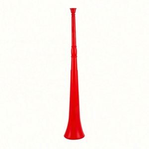 Corne de supporter en plastique personnalisable avec logo – Outil de cheering pour les fans de football, cadeau promotionnel et d'affaires - Product Image 1