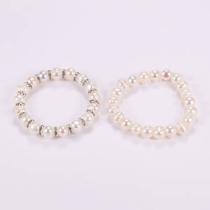 Bracelets en perles d'eau douce de Zhuji, motif de croissance, accessoires de mode perlés, vente en gros, approvisionnement pour stands - Product Image 4