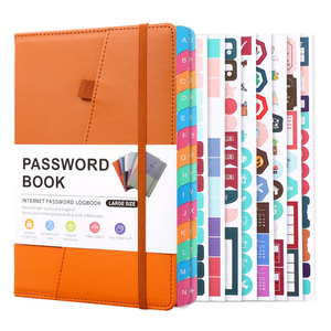 A5 Leather Thread Sewing Organizer/Planner Daily Diet Health <strong>Journal</strong> Loss Measurement Exercise Trackers Lifestyle 100gsm - Product Image 1