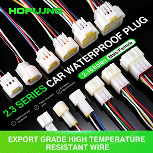 Conector de Cableado de 3 Orificios, Macho y Hembra, Par de Conectores, Arnés de Cables, Conector Automotriz Impermeable 2.3, 6p, para Vehículo Eléctrico - Product Image 5