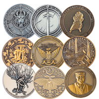 Fabrication de pièces de monnaie en métal personnalisées, alliage de zinc, pièces de collection 3D de valeur