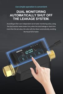 Imrita <span class=keywords><strong>detector</strong></span> de vazamento, <span class=keywords><strong>detector</strong></span> de vazamento de água com válvula de desligamento automático, aplicativo wifi - Product Image 5