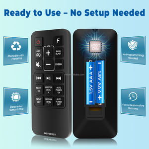 Control Remoto AKB74815371 para Barra de Sonido Inalámbrica <span class=keywords><strong>LG</strong></span>, Compatible con Barra de Sonido Inalámbrica <span class=keywords><strong>LG</strong></span> SK3D (SK3D, SPH4B-W) SK4D (SK4D, SPH4B-W) SJ4 - Product Image 4