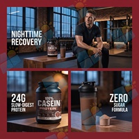 Poudre de protéines de caséine micellaire à 100 % avec formule à libération lente pour la nutrition sportive nocturne et le soutien à la récupération musculaire OEM
