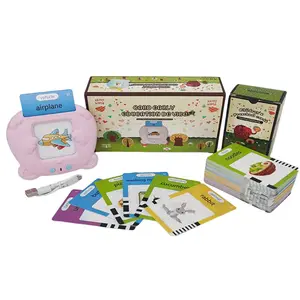 2023 Hot nói chuyện thông minh Flashcards trẻ em giáo dục explorative học tập đồ chơi cho cậu bé cô gái 'đọc nghiên cứu trò chơi