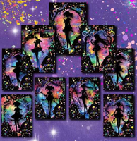 Tarjetas Coleccionables de Anime Japonés Sailor Moon, Lindas Tarjetas de Juego de Tsukino Usagi y Luna Takeuchi, Caja Misteriosa de Regalos para Niños y Niñas