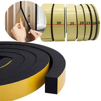 Bande d'étanchéité en mousse de caoutchouc EPDM autocollante personnalisée pour balcon, protection contre l'eau, pour porte coulissante, bas de porte, fenêtre