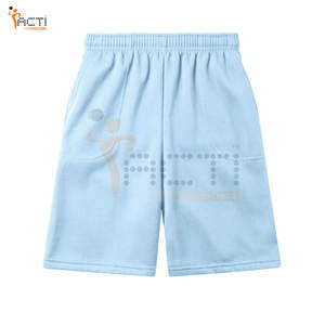 กางเกงวิ่งขาสั้นสีทึบสำหรับยิมกางเกงขาสั้นสำหรับใส่วิ่งกลางแจ้งสไตล์ใหม่ - Product Image 1