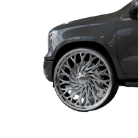 Nouvelles jantes forgées en alliage d'aluminium chromé poli, design multi-rayons, 24x12, 8x6.5, 19-23 pouces, Maybach Mercedes GLC GLE GLS