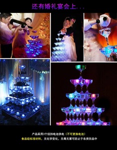 Nicro Rượu Vang Thủy Tinh Trang Trí <span class=keywords><strong>LED</strong></span> Khối Nhấp Nháy Cảm Ứng Sáng Băng Acrylic Đầy Màu Sắc Phát Sáng <span class=keywords><strong>LED</strong></span> <span class=keywords><strong>Ice</strong></span> Cubes Cho Halloween Đảng - Product Image 6