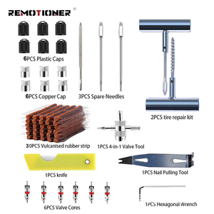 33 cái/58 cái Bộ dụng cụ sửa chữa lốp xe không săm lốp xe đạp khẩn cấp - Product Image 3