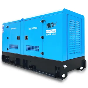 NUT-Home Generator Daya Siaga 70kw 80kw 90kw Generator Rumah Daya Besar 90KW 3 Fase 50Hz Diesel Diam