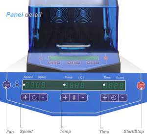 Incubadora de Agitador Bacteriológico com Frasco Cônico DHS-60 60 ° Agitador <span class=keywords><strong>Orbital</strong></span> de Laboratório de Microbiologia com Uniformidade de Temperatura e Baixo Ruído - Product Image 4
