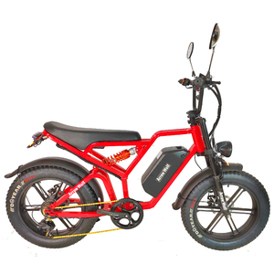 20*4 Snow Tires 48V 10ah Lithium Motor Dual Disc Brakes High Carbon Steel <b>Frame</b> Sport Electric Mountain Snow <b>Bike</b> Dual - Product Image 2