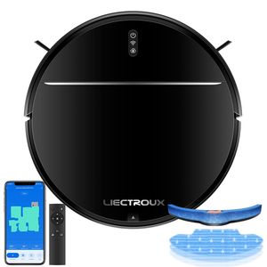 หุ่นยนต์ดูดฝุ่นอัจฉริยะ EU Liectroux M7S Pro 2-in-1 กวาดและถูพื้น ดูดฝุ่นแรง ระบบนำทาง Gyro ควบคุมผ่านแอป - Product Image 1