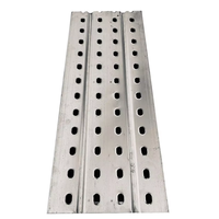 Planche d'échafaudage en acier galvanisé Q235 Q345 avec crochet pour passerelle, pièces d'échafaudage, plateforme à crochets
