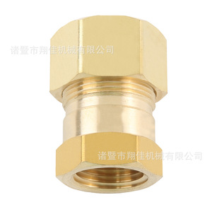 Xiangjia Machinery Female <b>Adapter</b> <b>Us</b> Standard Brass Fittings Compression Fittings 1114 - Product Image 2