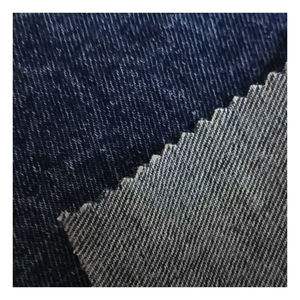 Certifié 30% chanvre 70% coton biologique Denim tissu tissé écologique fil sergé teint motif Stocklot pour vêtements Jeans 41034 - Product Image 1