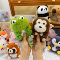 Peluches personnalisées Kawaii très populaires : jouets en peluche Capybara, Lapin, Ours, Éléphant pour enfants