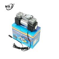 Efficient 180W 12V DC ABS Material Dual Cylinder Tire Inflator with 150PSI Max Pressure for SUVs