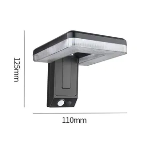 <span class=keywords><strong>Lampe</strong></span> murale <span class=keywords><strong>LED</strong></span> pliable à détecteur de mouvement <span class=keywords><strong>solaire</strong></span>, éclairage extérieur, lumières de garage, éclairage de sécurité pour cour, jardin, clôture, décoration de hangar - Product Image 3