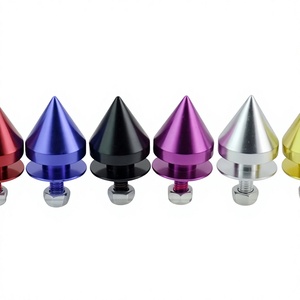 Aluminum Alloy <b>Car</b> Modification Cone Head Bumper Bolts Dp15 Hex Drive General Use - Product Image 3