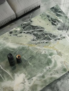 New <span class=keywords><strong>Quarry</strong></span> tùy chỉnh cetina màu xanh lá cây đá cẩm thạch bảng slab tường nền trang trí màu xanh lá cây Onyx cứng đá cẩm thạch truy cập hàng đầu - Product Image 3