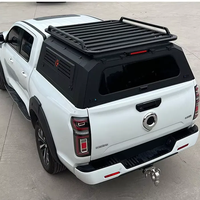 Plataforma de Bagageiro de Teto Universal em Alumínio para Ford Ranger, Toyota Hilux, GWM Poer, Navara, D-MAX - Cesto de Carga para Caçamba de Caminhonete - Atacado