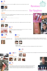 Bán buôn nhãn hiệu riêng Vegan Lip trang điểm thiết lập Chất lượng cao rõ ràng matte và ánh sáng lung linh và long lanh Lip Kit - Product Image 6