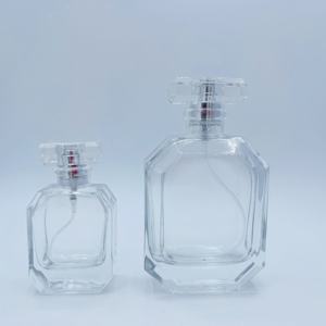 30ml Refillable <b>Glass</b> Perfume Bottles with Plastic Cap for Essential Oils & Fragrances Personal Care Packaging - Product Image 1