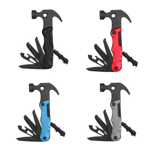 Hongrui đa chức năng Claw búa xe gắn cứu hộ công cụ ngoài trời đa mục đích công cụ búa với tuốc nơ vít Bit - Product Image 2