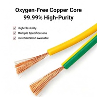 2-adriges 12-26 AWG Duplex-Kupferleiterkabel 0,3-2,5mm² PVC-Isolierung Flachparallel-Stromkabel