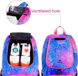 Mochila de Baloncesto para Hombre con Compartimento para Zapatos, Plegable, Impermeable y de Gran Capacidad, Mochila Deportiva Informal - Product Image 6