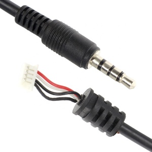 Customization Factory Assembly 1M 3.5mm <strong>TRRS</strong> Audio DC Jack to JST 2.0mm 2.54mm Pitch <strong>Connector</strong> <strong>Cable</strong>