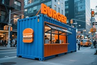 Conteneur d'expédition de luxe de 20 pieds et 40 pieds pour restaurant, bar, fast-food, stand de café modifié pour une utilisation à domicile dans un centre commercial ou un bureau