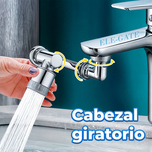 Extension de robinet d'évier avec rotation à 1080 degrés et tête de pulvérisation pour cuisine et salle de bain - Product Image 2