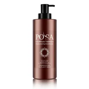 POSA Wholesale Organic Argan Oil Anti-Frizz Hair Care Treatment Vegan Nourishing Conditioner