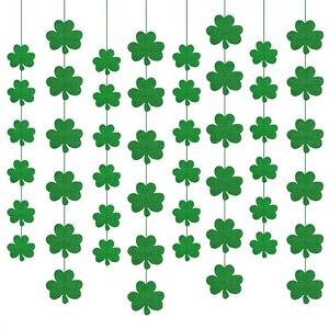 Decorazioni per il <span class=keywords><strong>Giorno</strong></span> <span class=keywords><strong>di</strong></span> San Patrizio - Ghirlanda Sospesa 'Lucky One' per Compleanno, Ornamenti per Feste Irlandesi Senza Materiale - Product Image 1