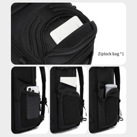 Sac à dos de voyage OZUKO 9920 pour hommes et femmes, 23L, sac pour ordinateur portable 15,6 pouces, résistant à l'eau, sac à dos d'école, sac à dos d'affaires