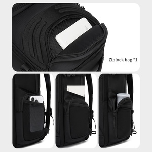 <span class=keywords><strong>Ozuko</strong></span> กระเป๋าเป้สะพายหลังสำหรับเดินทางแบบ9920, กระเป๋าใส่แล็ปท็อปขนาด15.6นิ้วสำหรับผู้ชายผู้หญิง23L กันน้ำกระเป๋านักเรียนใส่หนังสือสำหรับนักธุรกิจ - Product Image 4