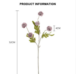ODIS - Flores Artificiales Decorativas para Interiores, Pequeños Crisantemos de Imitación, Diente de León, Flores de Seda Kiku - Product Image 5