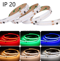 Оптовая продажа адресных пиксельных COB LED лент RGB RGBW RGBCCT с голосовым и USB-управлением, программируемых, с эффектом радужного перелива, SPI Smart WS2811 WS2812B