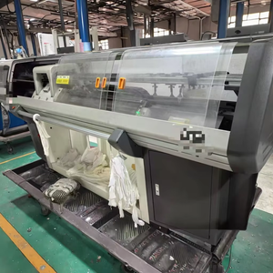 Bảo Trì Thấp Sử Dụng 52 Inch Ba Hệ Thống 12 Máy Đo Máy Dệt Kim Cho Sản Xuất Dệt Kim Và Áo Len - Product Image 1