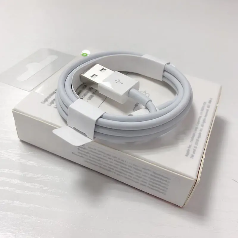 High Quality 1M USB Cable Charging Line for iPhone Charging Cable 2A Fast Charging for Apple Mobile Phone Charger