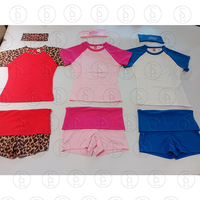 Ensembles de shorts pour femmes Y2k, logo personnalisé, coton de haute qualité, manches courtes avec shorts, vêtements pour femmes, ensembles de sport décontractés 2 pièces pour femmes